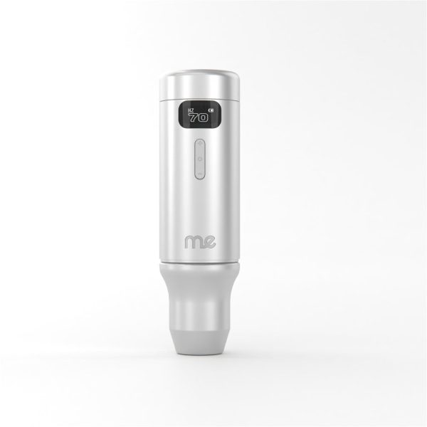 Wireless permanent makeup machine ME - Silver Matte